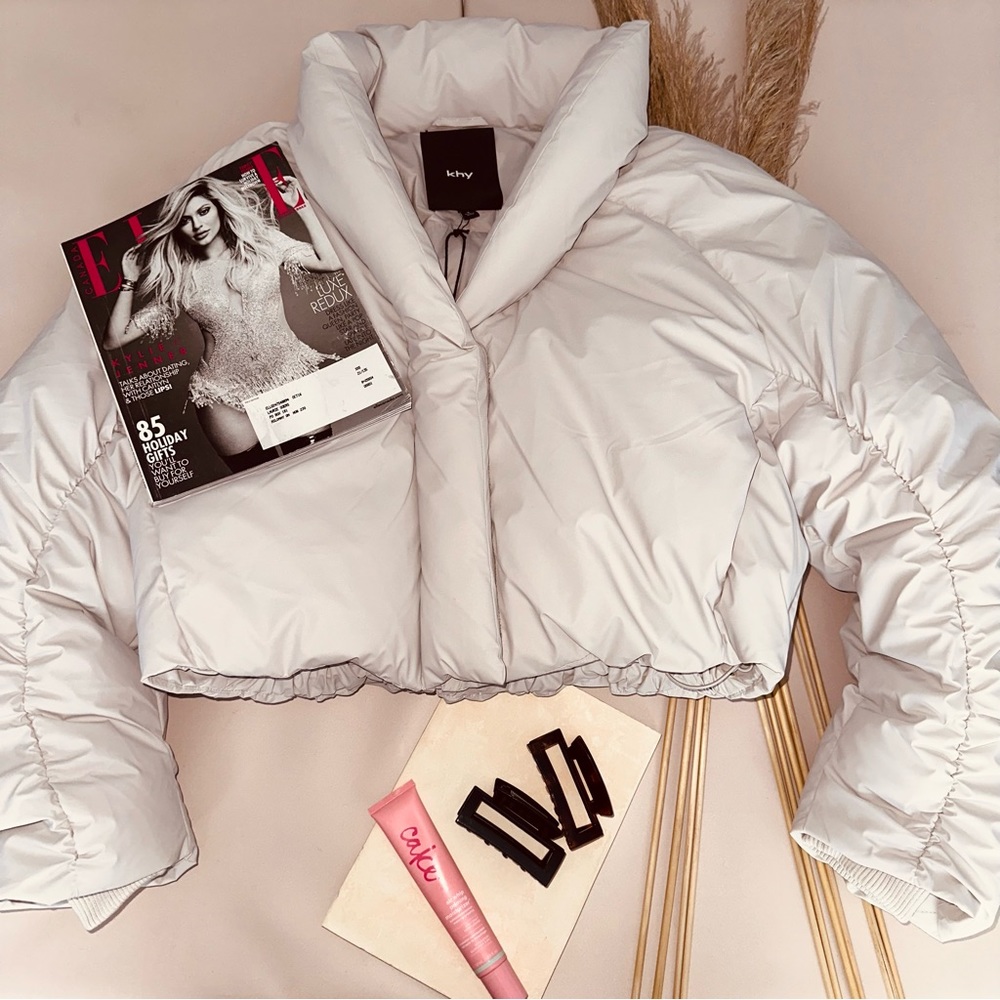 KHY X ENTIRE STUDIOS Cropped Puffer Jacket